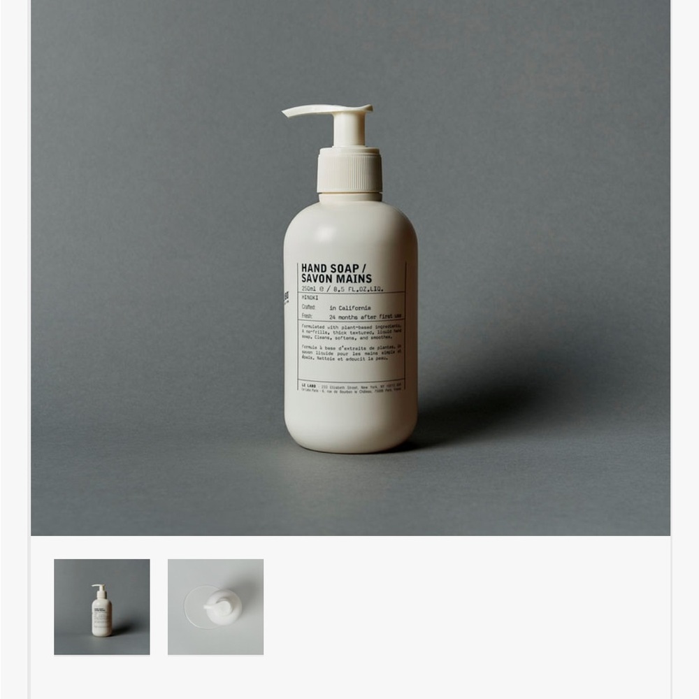 Le Labo Hand Soap - Cream Bottle
